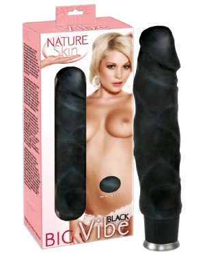 Вібратор - Nature Skin Big Vibe Black
