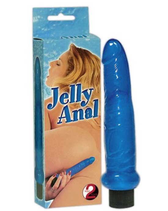Вібратор - Jelly Anal Blue Вібратор - Jelly Anal Blue