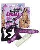 Страпон - Vibrating Strap On Duo Lila Страпон - Vibrating Strap On Duo Lila