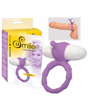 Ерекційне кільце - Smile Loop Vibr. Ring Purple
