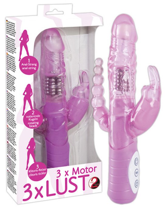 Hi-tech вібратор - 3 x Lust Hi-tech вібратор - 3 x Lust