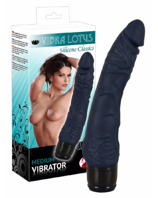 Реалістичний вібратор - Vibra Lotus Penis Grey Vibrator Реалістичний вібратор - Vibra Lotus Penis Grey Vibrator