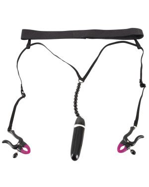 Затискачі для клітора - Bad Kitty Spreader String with