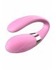 Вібратор для пар - V-Vibe Pink, USB, 7 Function, Remote Control