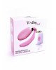 Вібратор для пар - V-Vibe Pink, USB, 7 Function, Remote Control