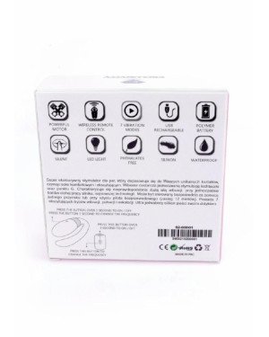 Вібратор для пар - V-Vibe Pink, USB, 7 Function, Remote Control Вібратор для пар - V-Vibe Pink, USB, 7 Function, Remote Control