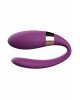 Вібратор для пар - V-Vibe Purple, USB, 7 Function, Remote Control
