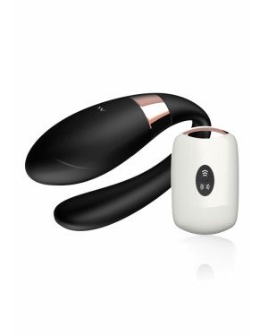 Вібратор для пар - V-Vibe Black, USB, 7 Function, Remote Control