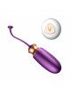 Віброяйце - Vibrating Silicone Love Egg Purple, USB, 10 Function, Heating, Voice Control Віброяйце - Vibrating Silicone Love Egg Purple, USB, 10 Function, Heating, Voice Control