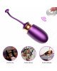 Віброяйце - Vibrating Silicone Love Egg Purple, USB, 10 Function, Heating, Voice Control Віброяйце - Vibrating Silicone Love Egg Purple, USB, 10 Function, Heating, Voice Control