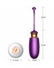 Віброяйце - Vibrating Silicone Love Egg Purple, USB, 10 Function, Heating, Voice Control Віброяйце - Vibrating Silicone Love Egg Purple, USB, 10 Function, Heating, Voice Control