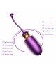 Віброяйце - Vibrating Silicone Love Egg Purple, USB, 10 Function, Heating, Voice Control Віброяйце - Vibrating Silicone Love Egg Purple, USB, 10 Function, Heating, Voice Control