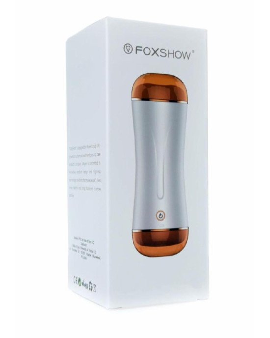 Мастурбатор - FoxShow Vibrating Vagina And Mouth Masturbation Cup Мастурбатор - FoxShow Vibrating Vagina And Mouth Masturbation Cup