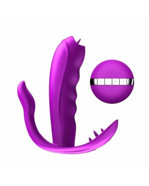 Стимулятор - Silicone Panty Vibrator USB, 7 Function, Heating
