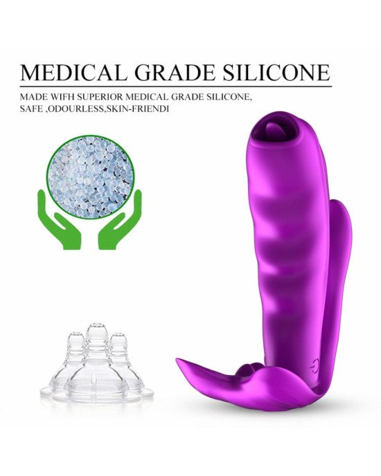 Стимулятор - Silicone Panty Vibrator USB, 7 Function, Heating Стимулятор - Silicone Panty Vibrator USB, 7 Function, Heating