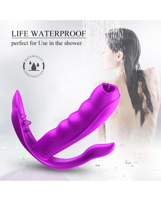 Стимулятор - Silicone Panty Vibrator USB, 7 Function, Heating Стимулятор - Silicone Panty Vibrator USB, 7 Function, Heating