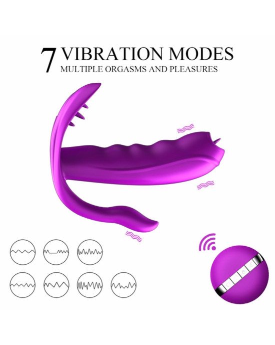 Стимулятор - Silicone Panty Vibrator USB, 7 Function, Heating Стимулятор - Silicone Panty Vibrator USB, 7 Function, Heating