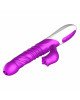 Вібратор - Silicone Vibrator, USB, 10 Function &Thrusting Function, Heating