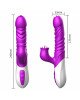 Вібратор - Silicone Vibrator, USB, 10 Function &Thrusting Function, Heating