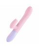 Вібратор - Silicone Vibrator USB 7 Function and Thrusting Function / Heating Pink Вібратор - Silicone Vibrator USB 7 Function and Thrusting Function / Heating Pink