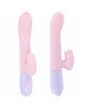 Вібратор - Silicone Vibrator USB 7 Function and Thrusting Function / Heating Pink Вібратор - Silicone Vibrator USB 7 Function and Thrusting Function / Heating Pink