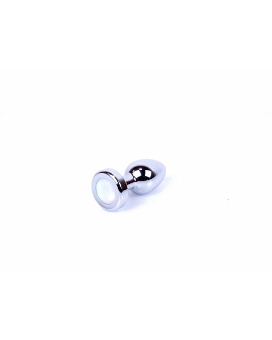 Анальна пробка - Jewellery Silver Plug Disco Flashlight Анальна пробка - Jewellery Silver Plug Disco Flashlight