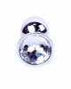 Анальна пробка - Jewellery Silver Plug Clear Анальна пробка - Jewellery Silver Plug Clear