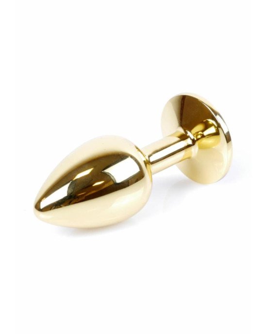 Анальна пробка - Jewellery Gold Plug Pink Анальна пробка - Jewellery Gold Plug Pink