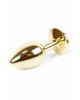 Анальна пробка - Jewellery Gold Plug Light Pink