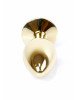 Анальна пробка - Jewellery Gold Plug Light Blue Анальна пробка - Jewellery Gold Plug Light Blue