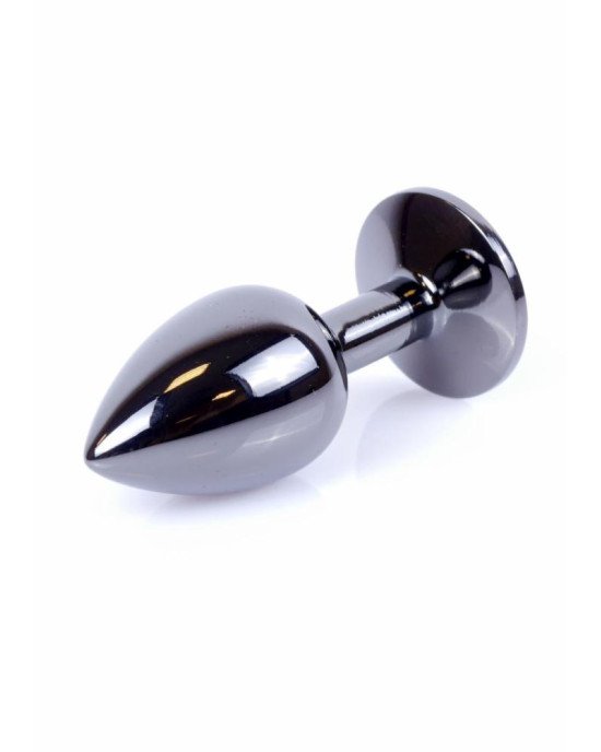 Анальна пробка - Jewellery Dark Silver Plug Pink