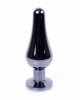 Анальна пробка - Jewellery Dark Silver Long Plug Pink