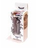 Анальна пробка - Jewellery Dark Silver Long Plug Pink