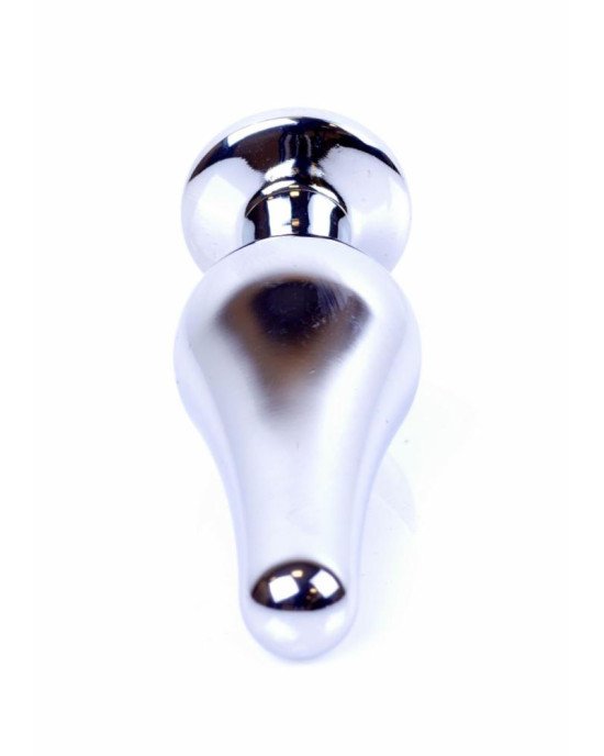 Анальна пробка - Jewellery Silver Long Plug Pink Анальна пробка - Jewellery Silver Long Plug Pink