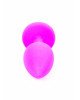 Анальна пробка - Jewellery Pink Silicon Plug Small Light Blue