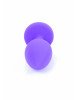 Анальна пробка - Jewellery Purple Silicon Plug Small Red Анальна пробка - Jewellery Purple Silicon Plug Small Red