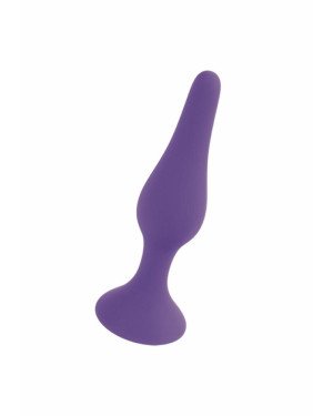 Анальна пробка - Silicone Plug Purple Small
