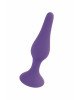 Анальна пробка - Silicone Plug Purple Medium