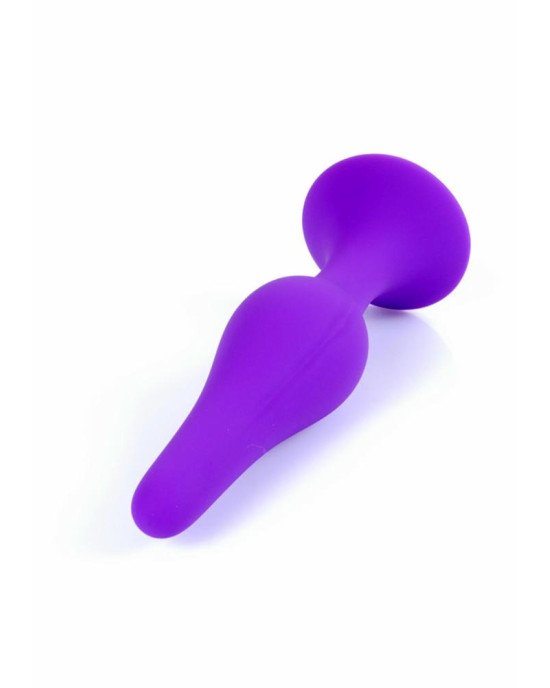 Анальна пробка - Silicone Plug Purple Large Анальна пробка - Silicone Plug Purple Large