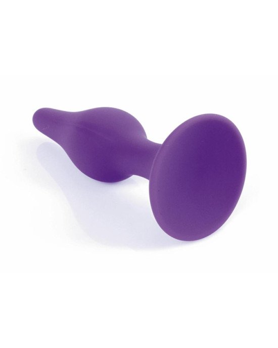Анальна пробка - Silicone Plug Purple Extra Large Анальна пробка - Silicone Plug Purple Extra Large