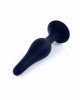 Анальна пробка - Silicone Plug Black Extra Large