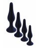 Анальна пробка - Silicone Plug Black Extra Large
