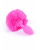 Анальна пробка - Jewellery Silicon Plug Bunny Tail Pink Анальна пробка - Jewellery Silicon Plug Bunny Tail Pink