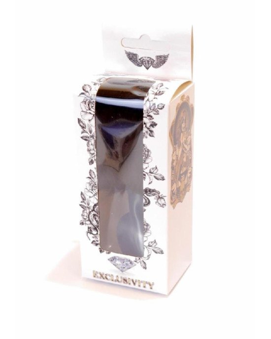 Анальна пробка - Jewellery Silicon Plug  Bunny Tail Black