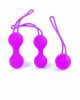 Набір вагінальних кульок - Silicone Kegal Balls Set Purple Набір вагінальних кульок - Silicone Kegal Balls Set Purple