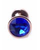 Анальна пробка - Jewellery Red Gold Plug Dark Blue