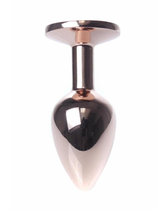 Анальна пробка - Jewellery Red Gold Plug Dark Blue