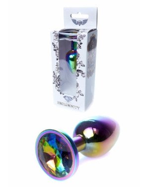 Анальна пробка - Jewellery Multicolour Plug Clear