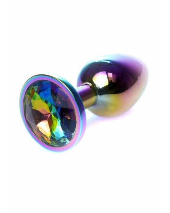 Анальна пробка - Jewellery Multicolour Plug Clear
