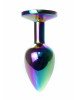 Анальна пробка - Jewellery Multicolour Plug Clear